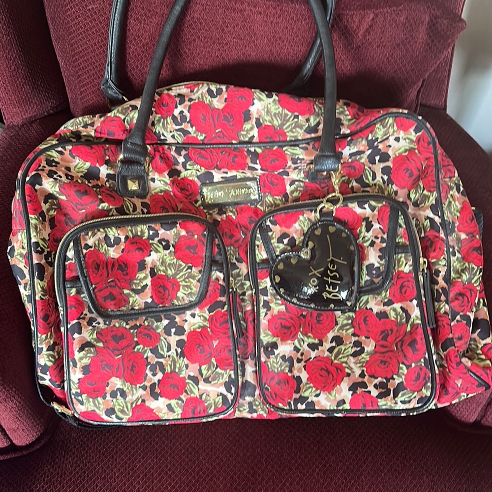 Betsy Johnson overnight bag